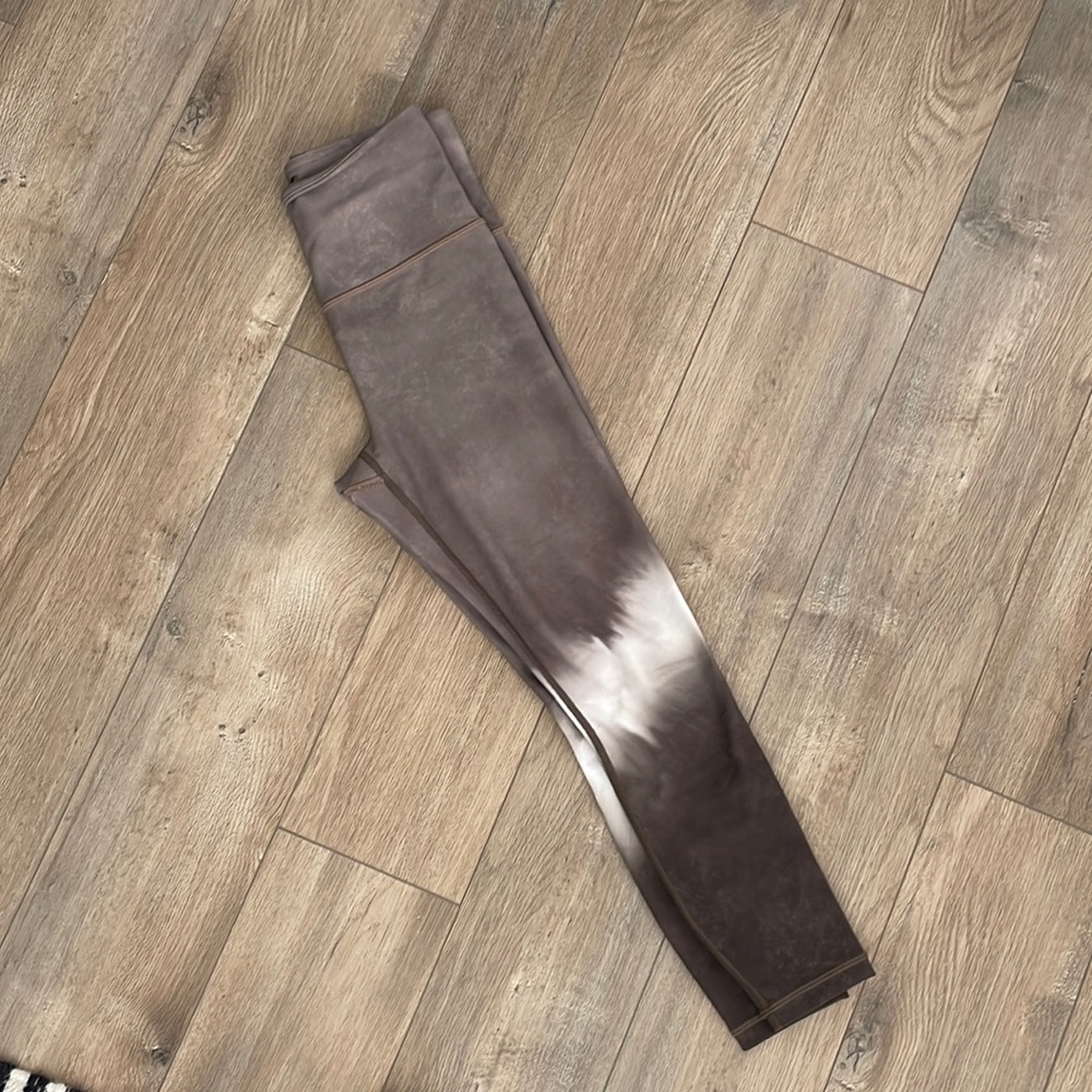Athleta brown ombre leggings